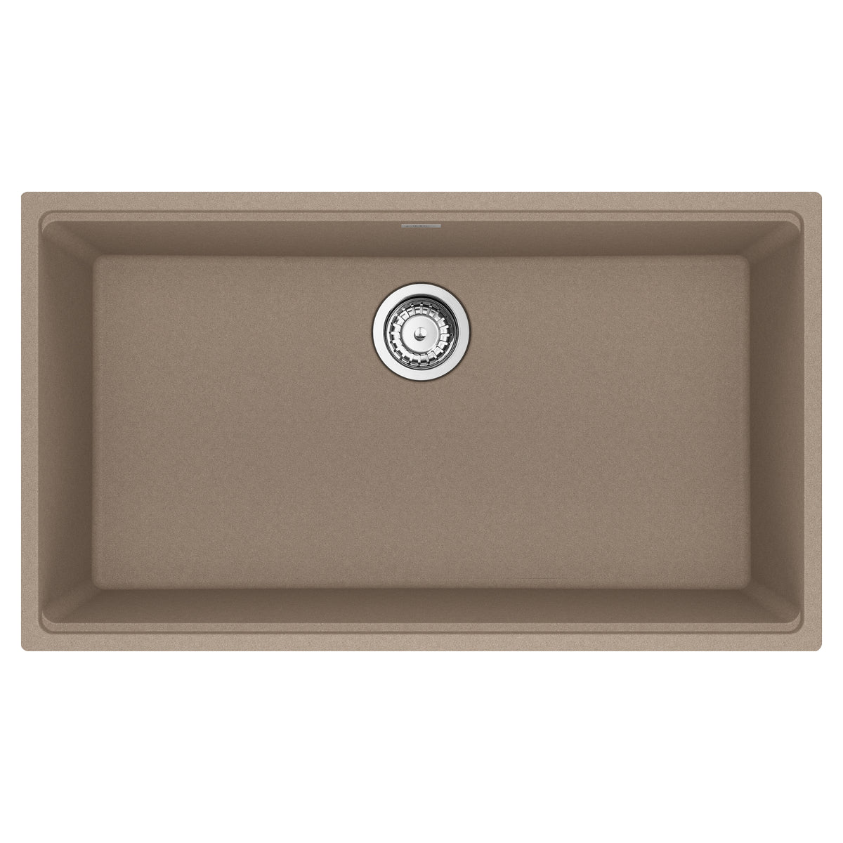 Franke MAG11031-OYS-S- Maris Um Grn Oyster Sgl 36Cab With Strainer Basket