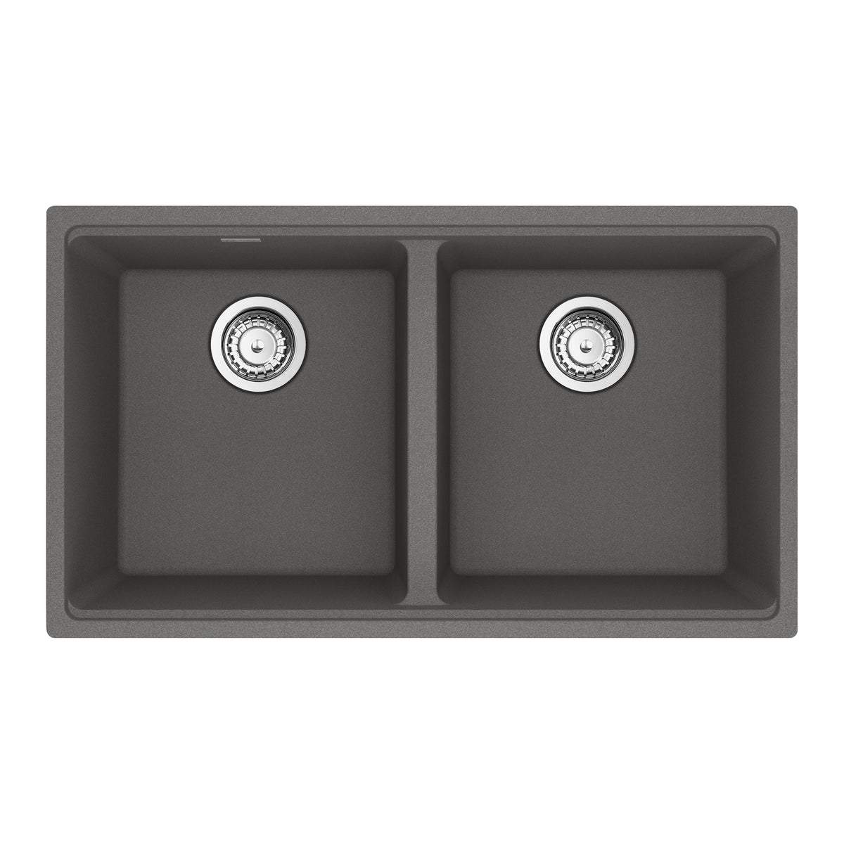 Franke MAG1201414-SHG-S- Maris Um Grn Stone Grey Dbl 33Cab With Strainer Basket