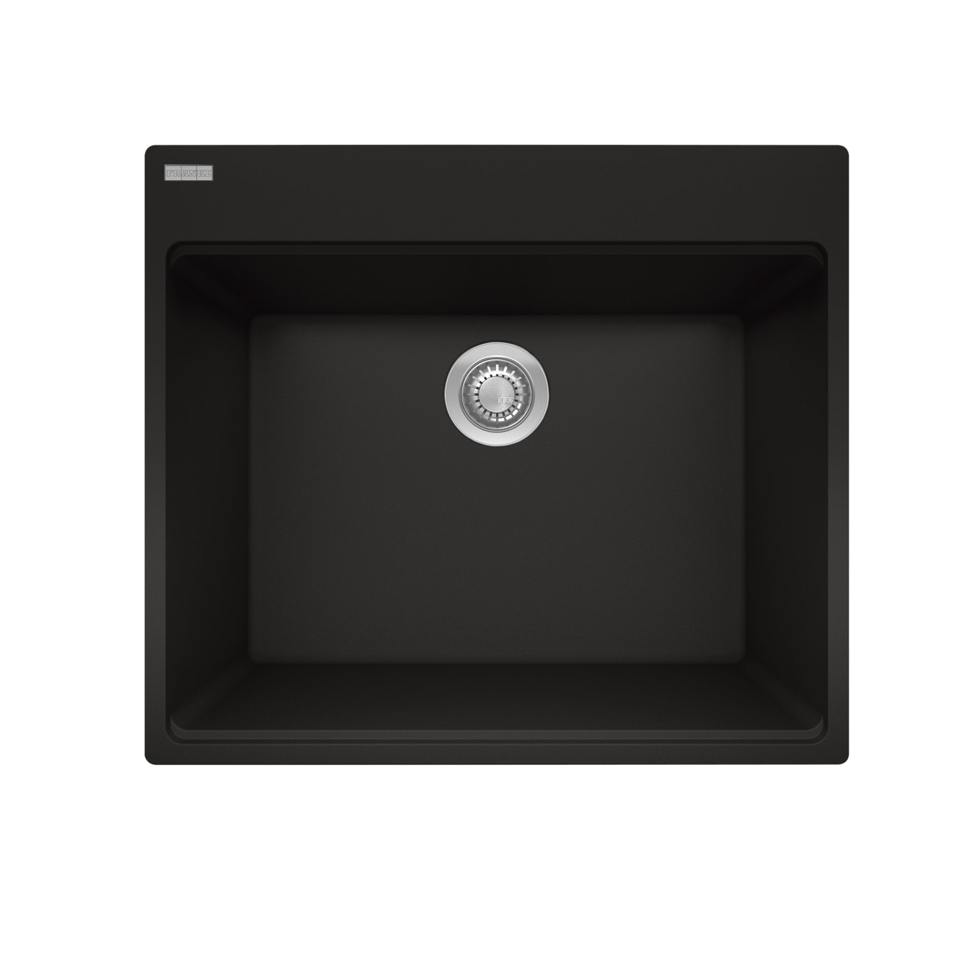 Franke MAG61023L-ONY-S- Maris Dm Grn Onyx Sgl - Laundry With Strainer Basket