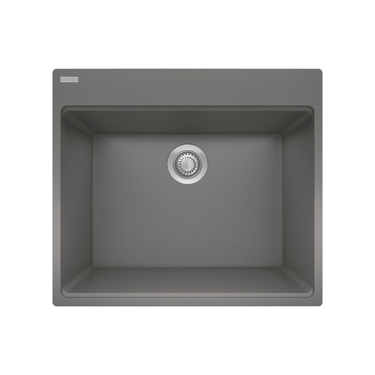 Franke MAG61023L-SHG-S- Maris Dm Grn Stone Grey Sgl - Laundry With Strainer Basket