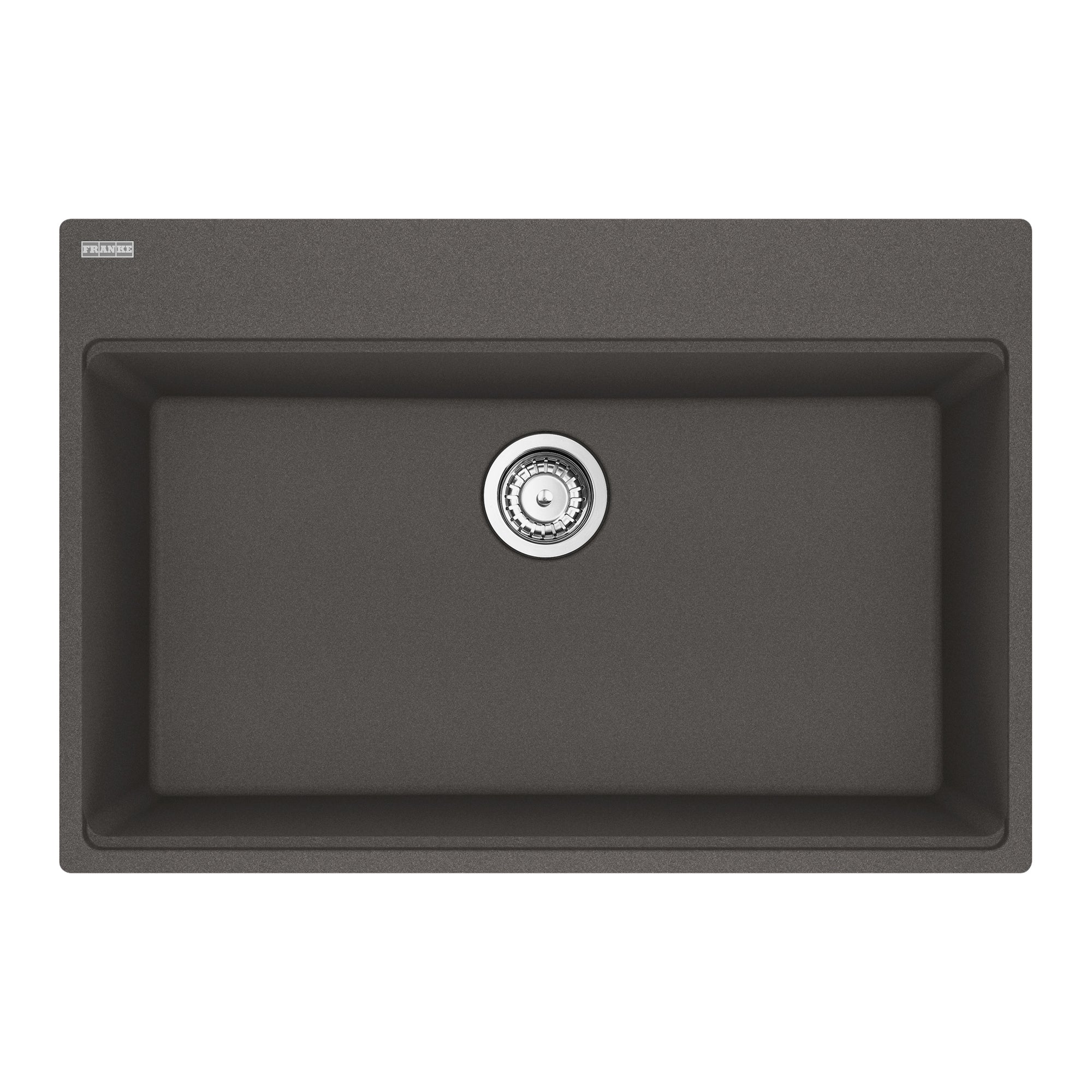 Franke MAG61029-SLG-S- Maris Tm Grn Slate Grey Sgl 33Cab With Strainer Basket