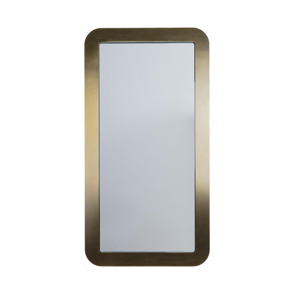 Lacava - Wall Hung Mirror With Metal Frame Surround. Can Be Mounted In Multiple Orientations, Add On Acc4 Led Lighting Available. 22"W, 42"H