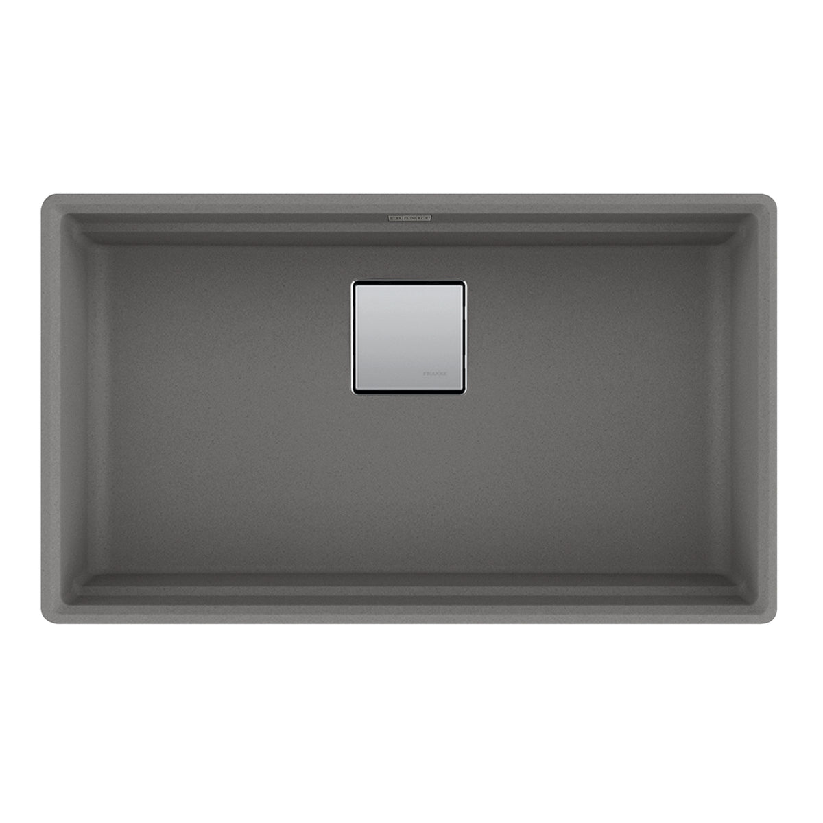 Franke PKG110-31SG- Peak Granite - Undermount Sink Single Shadow Grey Includes Waste Fittings