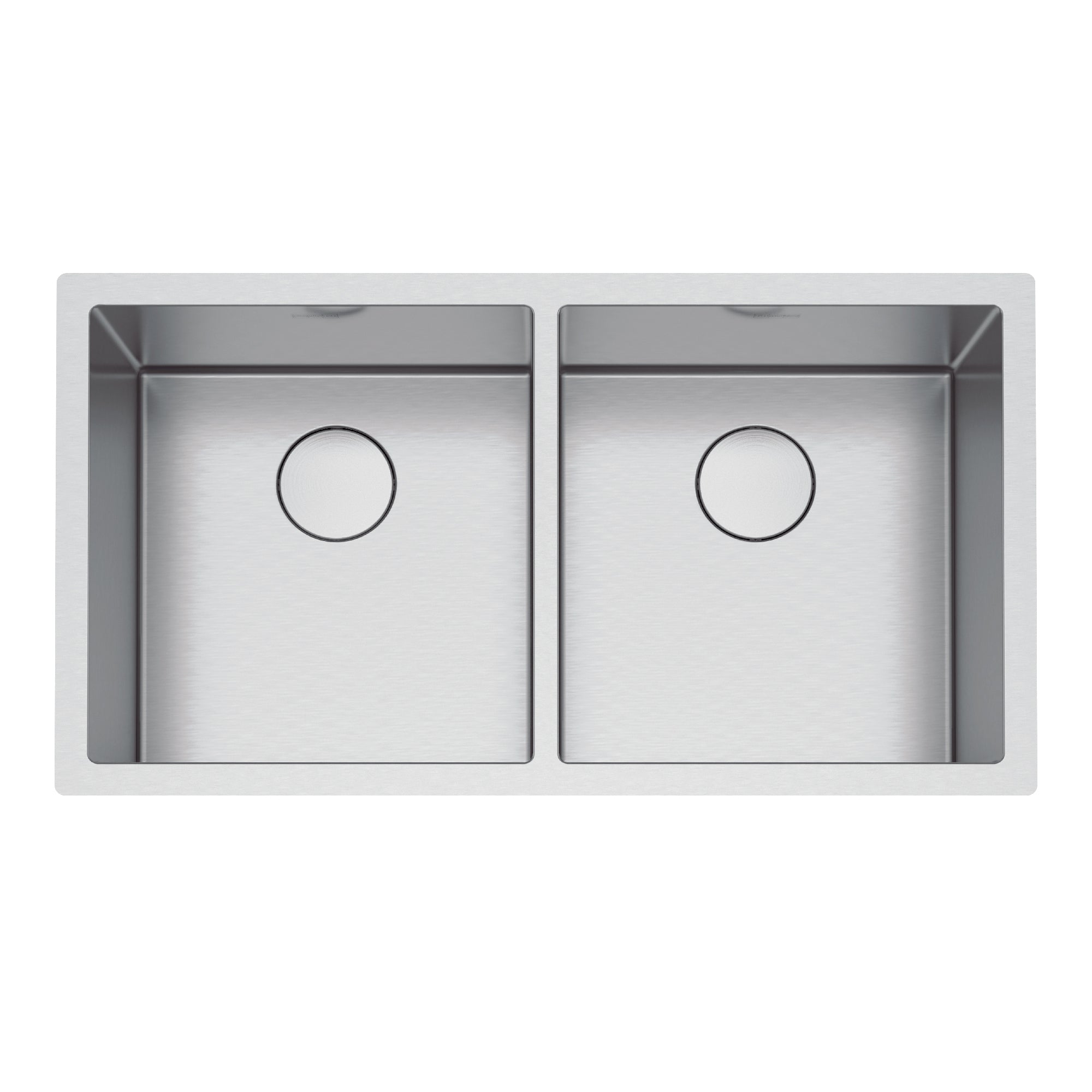 Franke PS2X120-16-16-CA- Professional Series 2.0 Double Sink. 8 Mm Radius Inlcuded Accessories