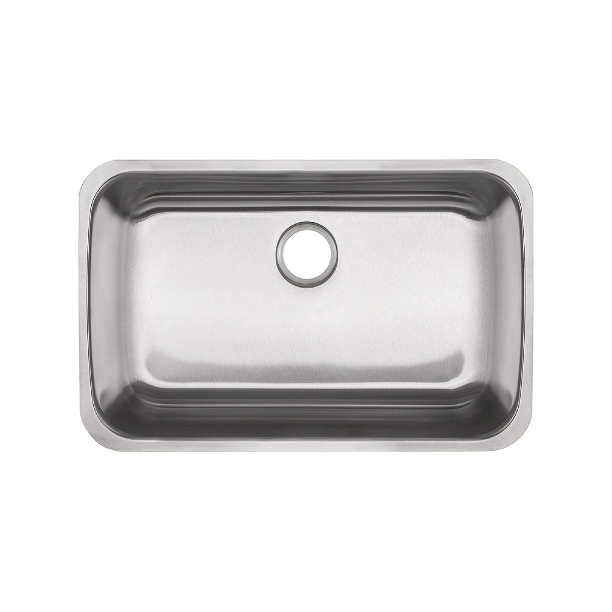 Kindred RSU1829-55- Reginox 29.75-in LR x 18.75-in FB Undermount Single Bowl Stainless Steel ADA Kitchen Sink