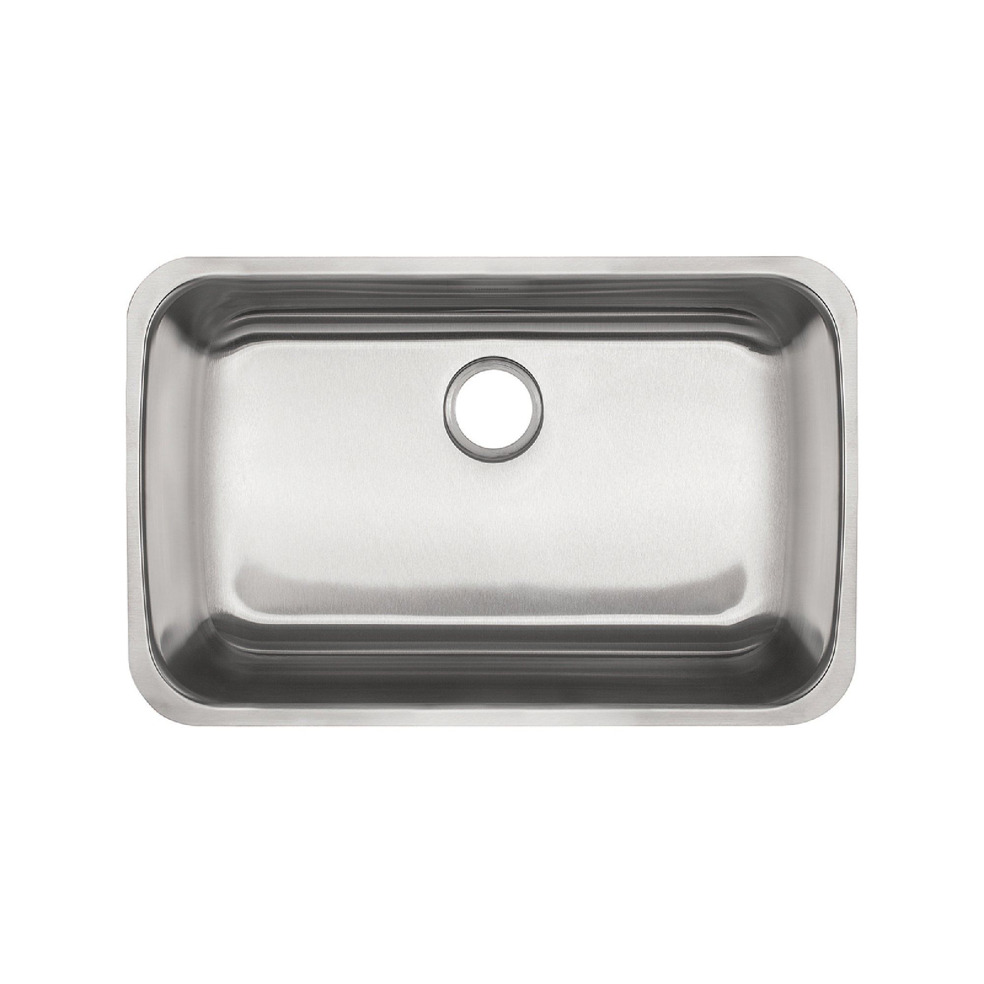 Kindred RSU1829-55- Reginox 29.75-in LR x 18.75-in FB Undermount Single Bowl Stainless Steel ADA Kitchen Sink