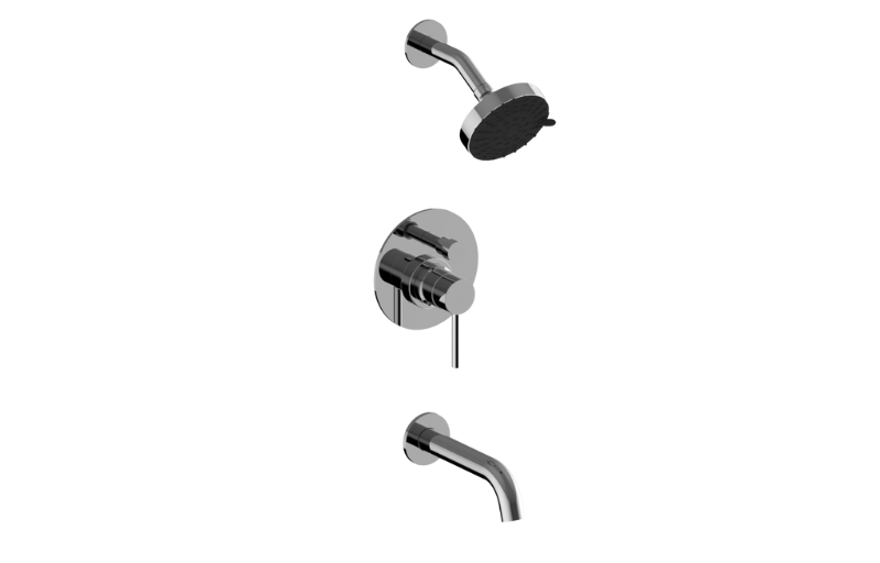 Graff S01L214FR-UBB-T - Pressure Balancing Shower System - Tub And Shower (Trim)