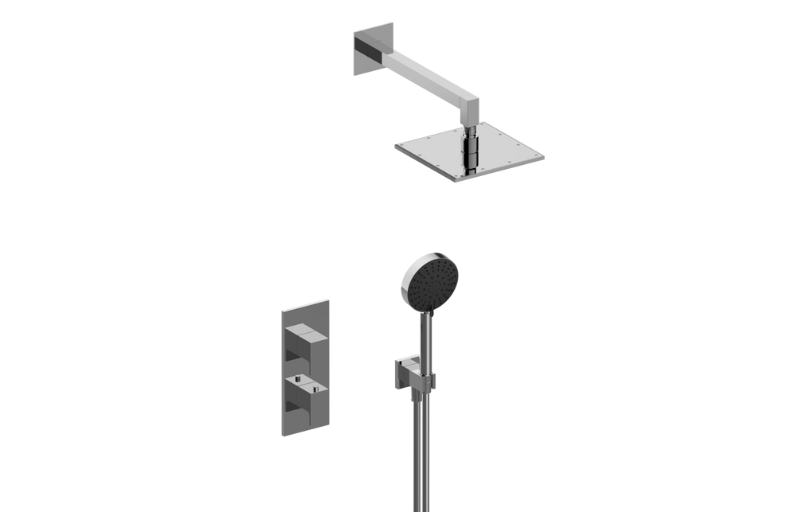 Graff S30L109FR-UBB-T - M-Series Thermostatic Shower System - Shower With Handshower (Trim)