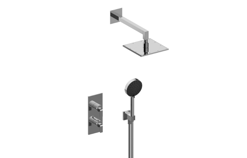Graff S30L110FR-AU-T - M-Series Thermostatic Shower System - Shower With Handshower (Trim)