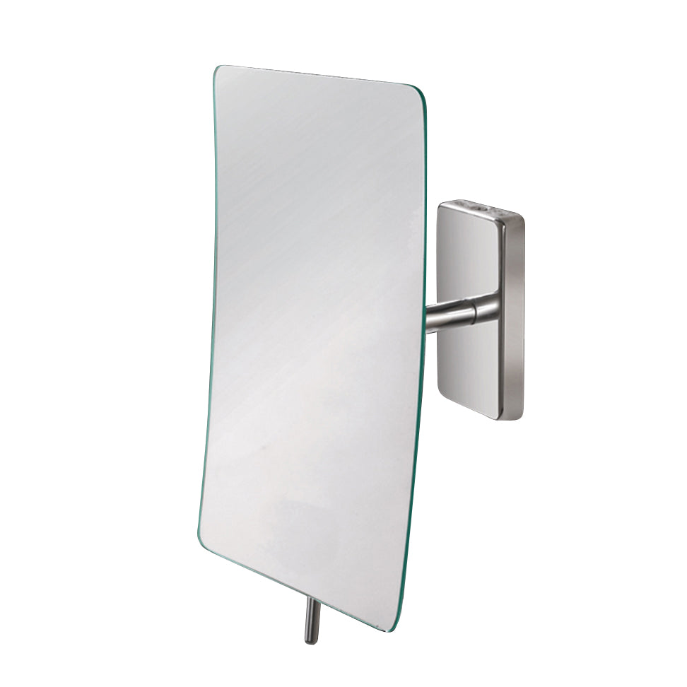 Lacava SP7503-CR - Wall Mount 3X Magnifying Mirror, Adjustable Mirror W: 5 1/4", D:5", H: 8 1/2"