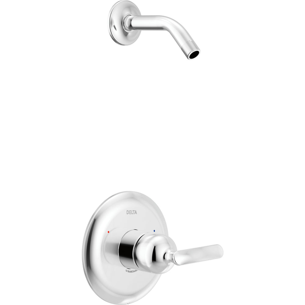 Delta T14245-PR-LHD - 14 Series Shower Trim - Less Head