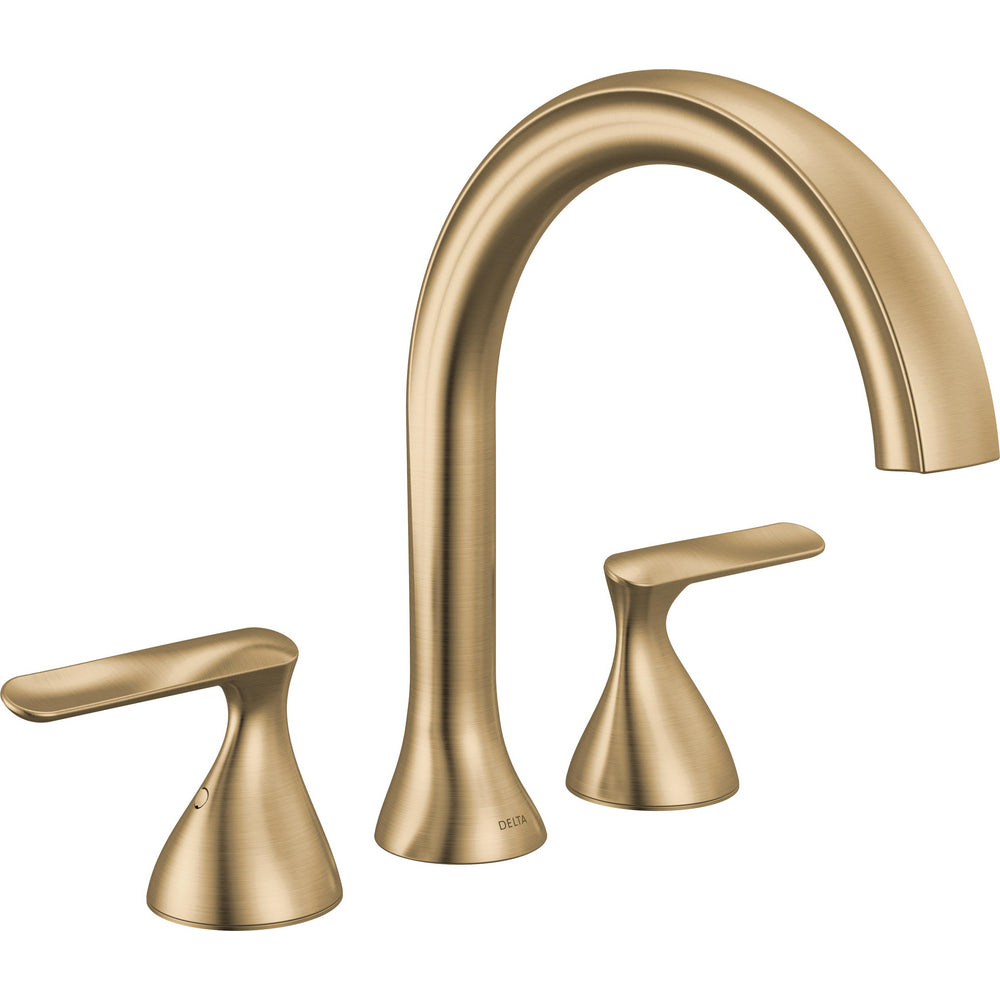Delta T2745-CZ-PR - Three Hole Roman Tub Trim