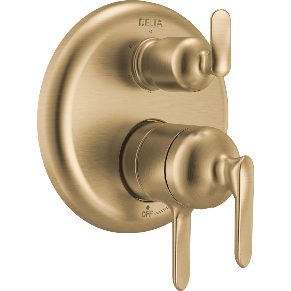 Delta T27945-CZ-PR - 17 Series 6-Setting Integrated Diverter Trim