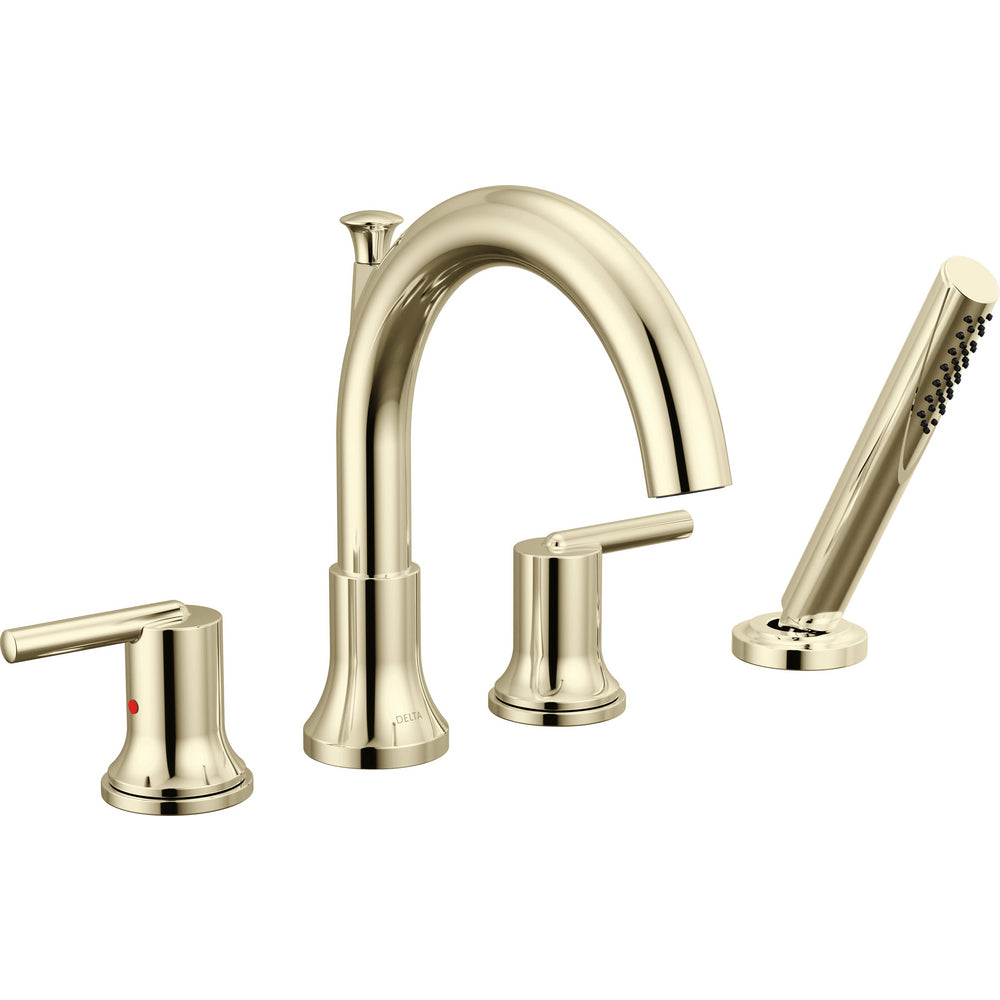 Delta T4759-PN - Roman Tub W/ Hand Shower Trim