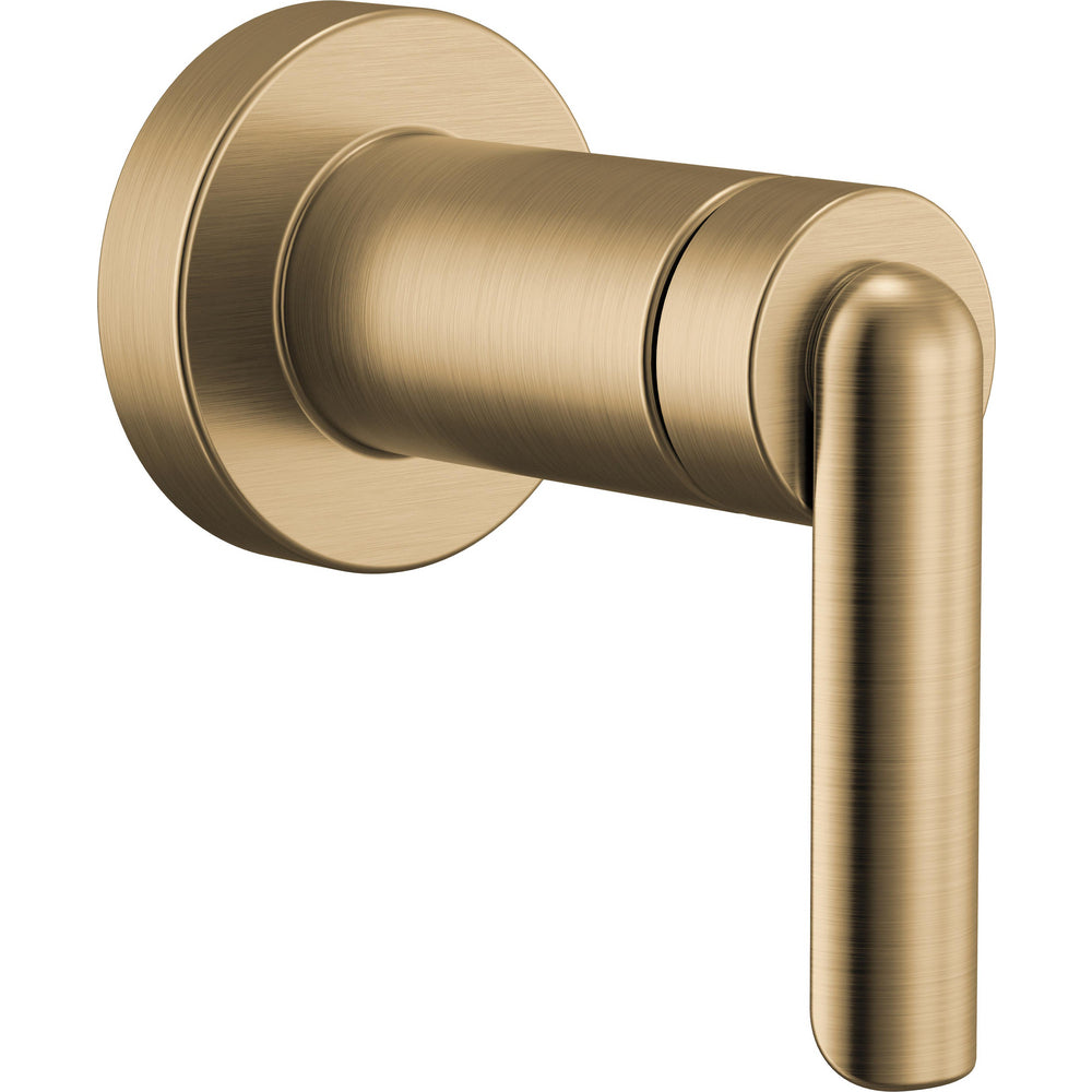 Brizo T666111-GL - Sensori® Volume Control Trim With Bent Lever Handle