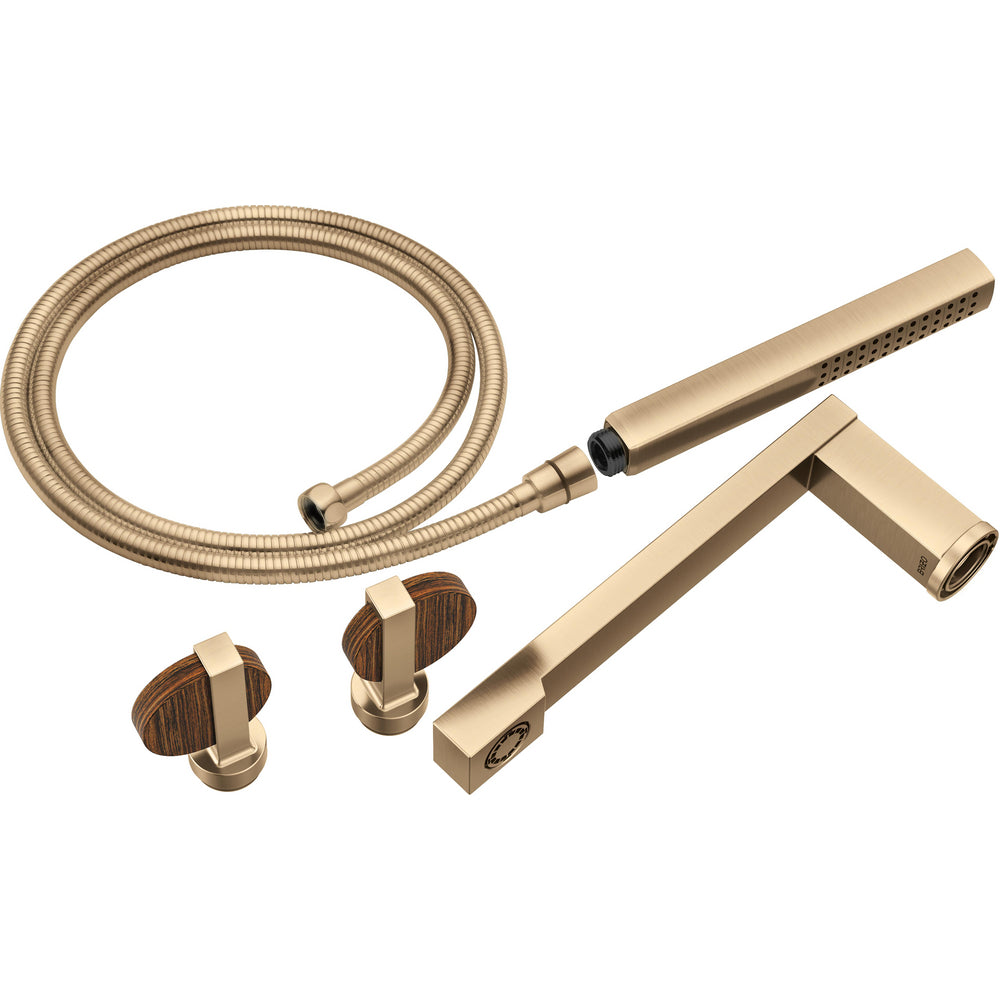 Brizo T703100-GLTK - Two-Handle Tub Filler Trim Kit With Lunar Handles