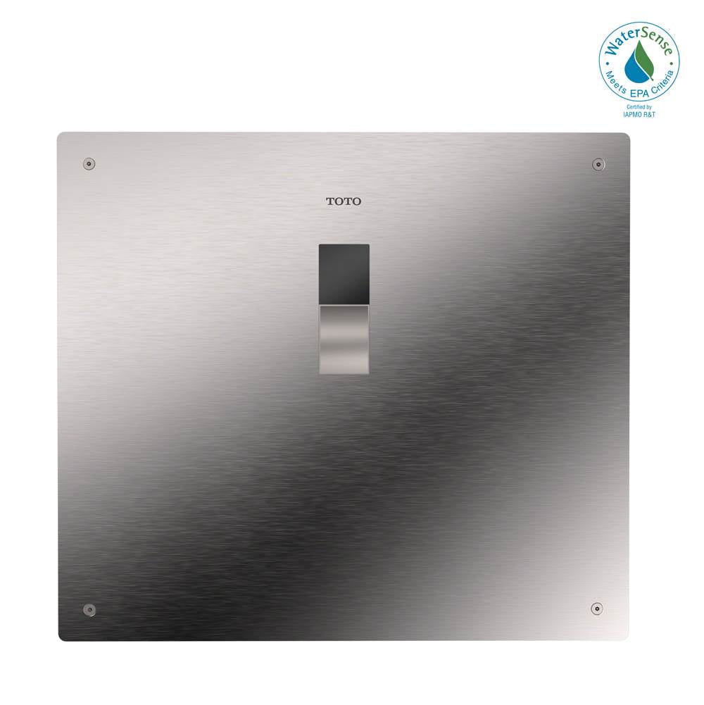 Toto TET2LB32#SS- ECOPOWER® Touchless 1.28 GPF High-Efficiency Concealed Toilet Flushometer Valve for Top Spud with 14 x 12 Cover Plate, Stainless Steel