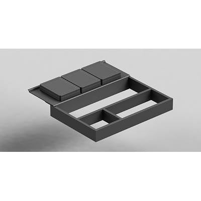 Sonia 168033- Play 2020 Organizer Divider & Containers Graphite
