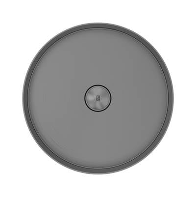 Zomodo VBC406R-BK- Black Pearl 16'' Round Vessel Sink