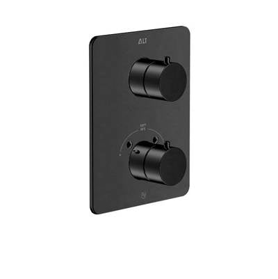 ALT Progetto Aqua ALT73088241- Via Dante Trim Set For Uniplex Thermostatic Valve - 2 Way Diverter Non Shared