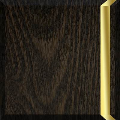 Icera V-5036.274- Muse Vanity Cabinet 36-In, Weathered Oak With Satin Brass