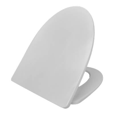 Icera S-262.01- Duroplast Seat Slim El Silent Close Quick-Release White - FaucetExpress.ca