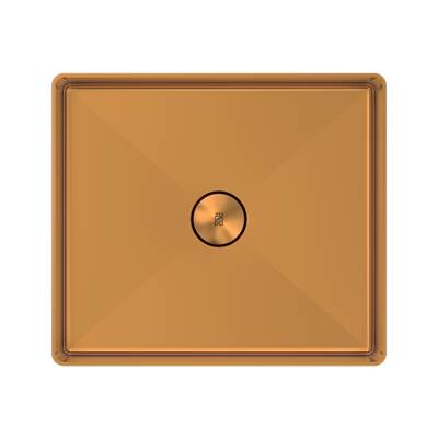 Zomodo VBC4035-RB- Rio Bronze 15'' Square Vessel Sink