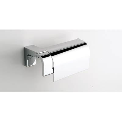 Sonia 114160- Eletech Toilet Roll Holder With Cover - Chrome