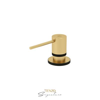 Tenzo SD-BE-01-F-BG - Soap Dispenser Bellacio Brushed Gold