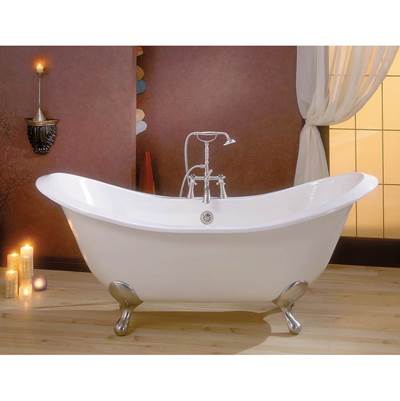 Cheviot 2166-WW-0-PB- Regency Cast Iron Bathtub