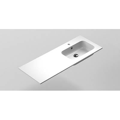 Sonia 167432- Mx3 Basin 48''(120Cm) 1 Offset Rt M-Marmo (Gloss)