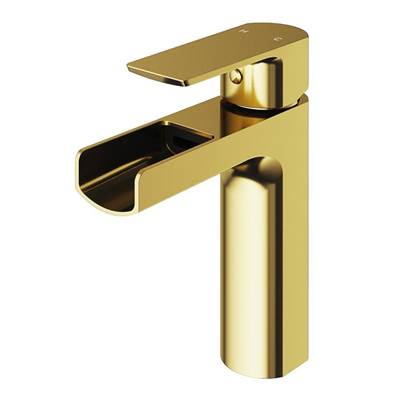 Cavalli CASO-RD BG - Westmount Open Spout Lav, Brushed Gold
