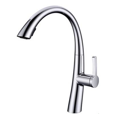 Cavalli CAVK12 PC - Curve Kitchen Faucet, Chr