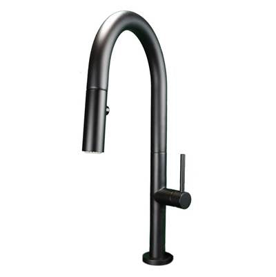 Cavalli CAVK5 MB - Syrah Pull Down Spray Kitchen Faucet, Matte Black