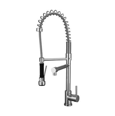 Cavalli CAVK8 PC - Cheval Pull Down Spray Kitchen Faucet, Chrome