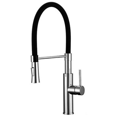 Cavalli CAVK4 PC - Kitchen Dual Spray Pull Down Faucet, Chrome