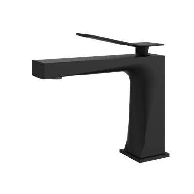 Aquabrass ABFB19014BK - 19014 Chicane Single-Hole Lav Faucet