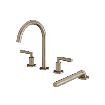 Aquabrass ABFB48018BN - 48018 Aria 4Pcs Deck Tub Filler W/Hdsw