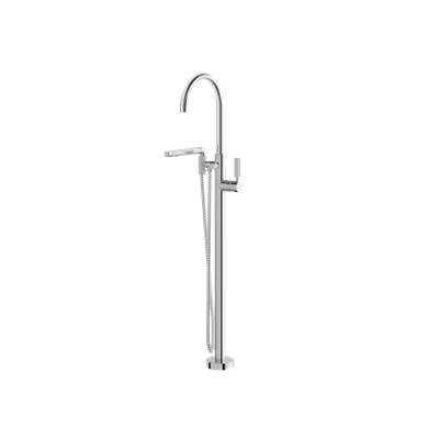 Aquabrass ABFB49085PC - 49085 Montebello Floor Tub Filler W/Hshw