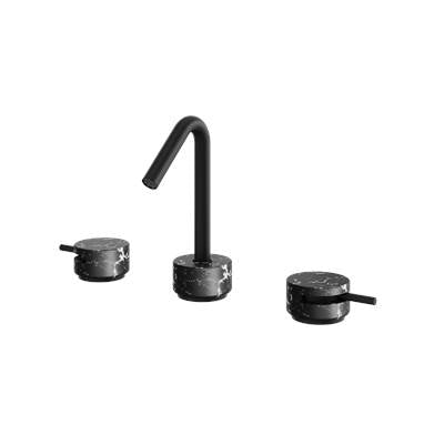 Aquabrass ABFBCL16NMBK - Cl16Nm Marmo 8''Cc Lav Faucet - Marquina