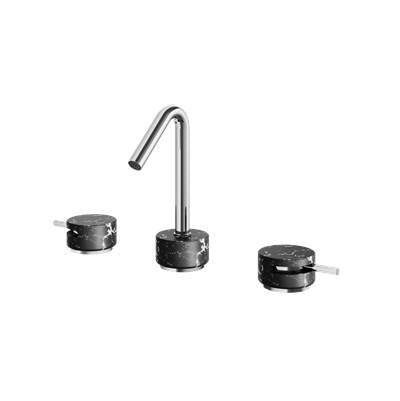 Aquabrass ABFBCL16NMPC - Cl16 Marmo Widespread Faucet 8''Cc - Black