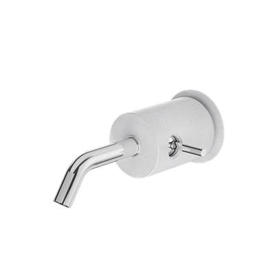 Aquabrass ABFBCL28BCPC - Cl28 Marmo Wallmount Lav Faucet-1 Handle -White