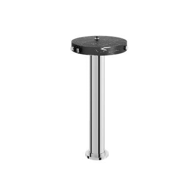 Aquabrass ABFBCL85NMPC - Cl85 Marmo Floormount Tubfiller With Handshower -Black