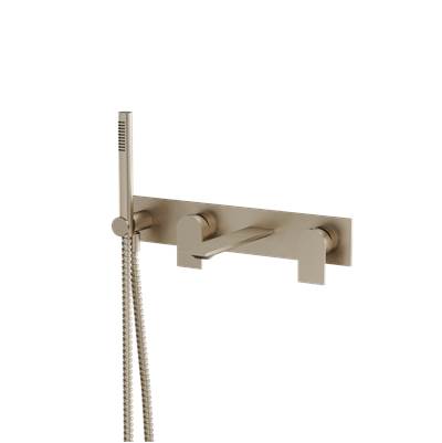 Aquabrass ABFC92N04SBN - 92N04S Alpha Wall Tub Filler W/Hs-Trim