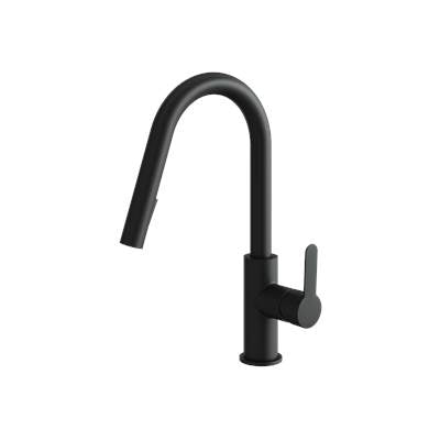 Aquabrass ABFK6545NEBK - 6545N Barley P-Down 2 Stream Kitchen Fct