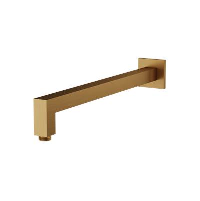 Aquabrass ABSCSSA16BGD - Ssa16 Square 16'' Shw Arm With Flange