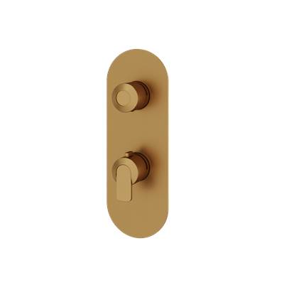 Aquabrass ABSTR8367BGD - R8367 C67 Trim Set -3Ws -T12123 Valve