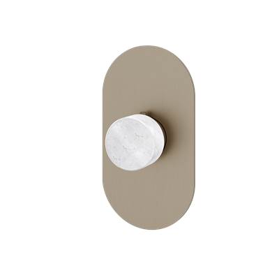 Aquabrass ABSTRM00BCBN - Rm00Bc Marmo Trim Set - Wh -T12000 Valve