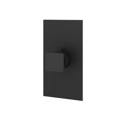 Aquabrass ABSTS3095BK - S3095 Square Trim Set - T12000 Valve