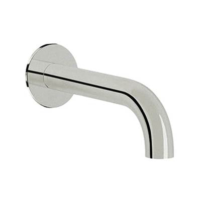 Aquabrass ABSC11132BN - 11132 Tubular Slip-Fit Spout & Round Flange 7''